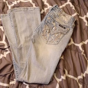 Miss Me light wash jeans